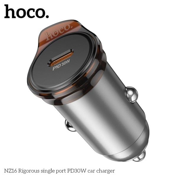 Cóc Sạc Xe Ô Tô - Hoco NZ16 - Sạc Nhanh 30W