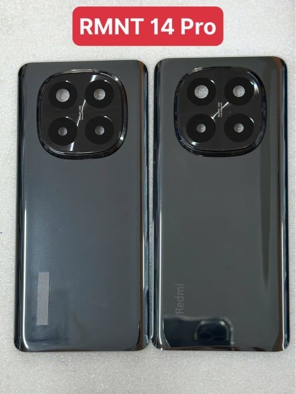 Lưng Xiaomi Redmi Note 14 Pro - 5G - Đen + KC (Cam 50mp)(ko Kc 159k)