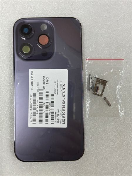 Vỏ Bộ Iphone 14 Pro - 4G Zin - Tím ( bản có khay sim)