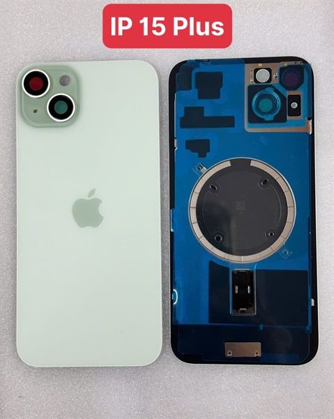 Lưng Iphone 15 Plus Zin - Xanh Lá ( Green ) ( Cam + Ron + Sạc ko dây )
