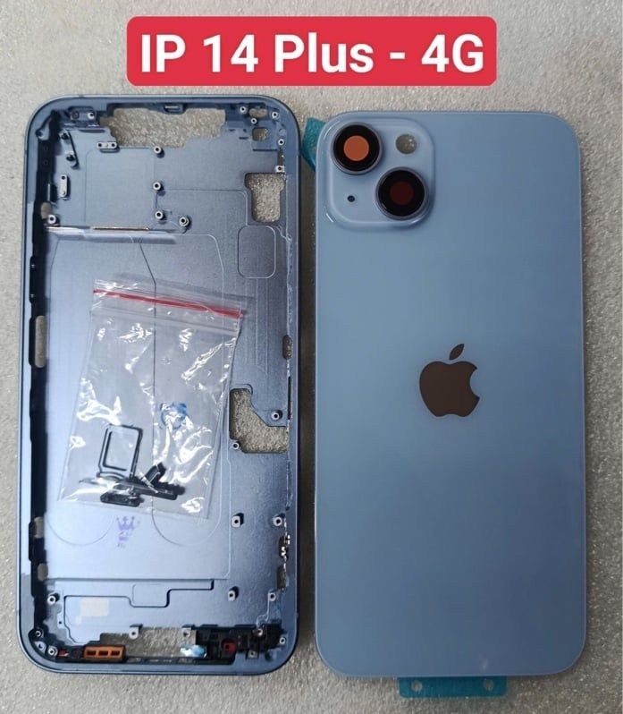 Vỏ Bộ Iphone 14 Plus - 4G Zin - Xanh Blue ( Full PK )