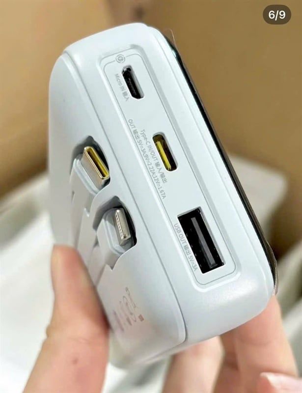 Pin Dự Phòng 20000mAh - BASEUS - Kèm Dây