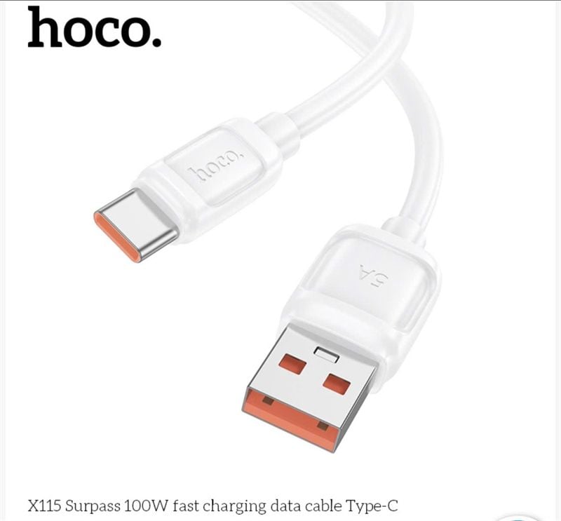 Cáp Sạc USB.C - Hoco X115 - 1m (sl20-1/30-2/50-3)