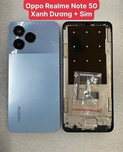 Vỏ Bộ Oppo Realme Note 60 - Xanh ( + Sim )