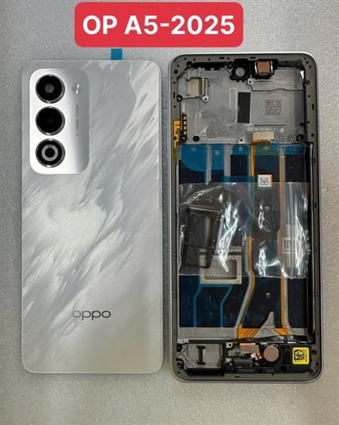 Vỏ Bộ Oppo A5 - 2025 Zin - Trắng