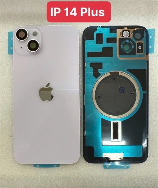 Lưng Iphone 14 Plus Zin - Tím ( +KC + Sạc Không Dây )