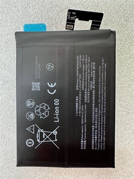 Pin ZTE Li3928T89P8h603285 / Nubia Red Magic 8 / 8S / 8 Pro - 6000mAh