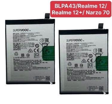 Pin Oppo BLPA43 / Realme 12 / Realme 12+ / Narzo 70 Zin