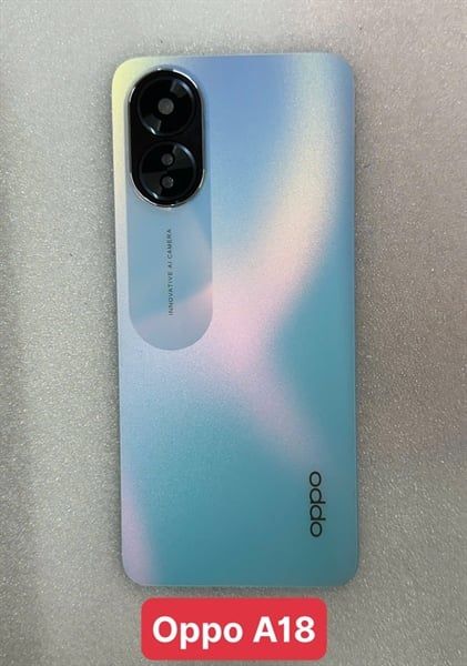 Lưng Oppo A18 / A38 - 4G - Xanh ( có KC )