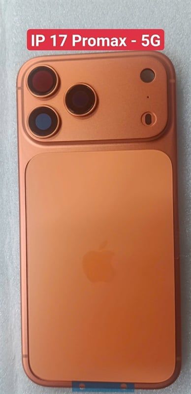 Vỏ Bộ Iphone 17 Pro Max 5G Zin ( Full PK ) - Cam ( ko ks, ko nút 5G )