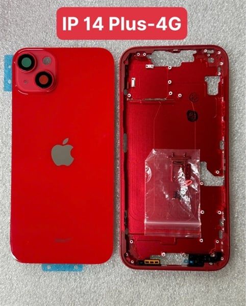 Vỏ Bộ Iphone 14 Plus - 4G Zin - Đỏ ( Full PK )