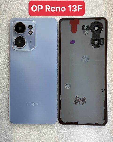 Lưng Oppo Reno 13F Zin - Xanh Ngọc + KC