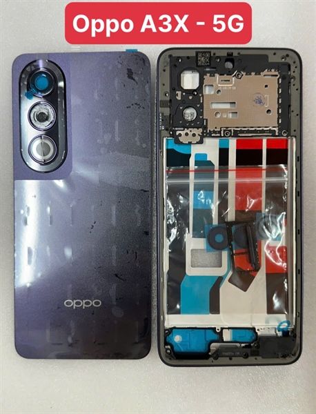 Vỏ Bộ Oppo A3X - 5G Zin - Tím