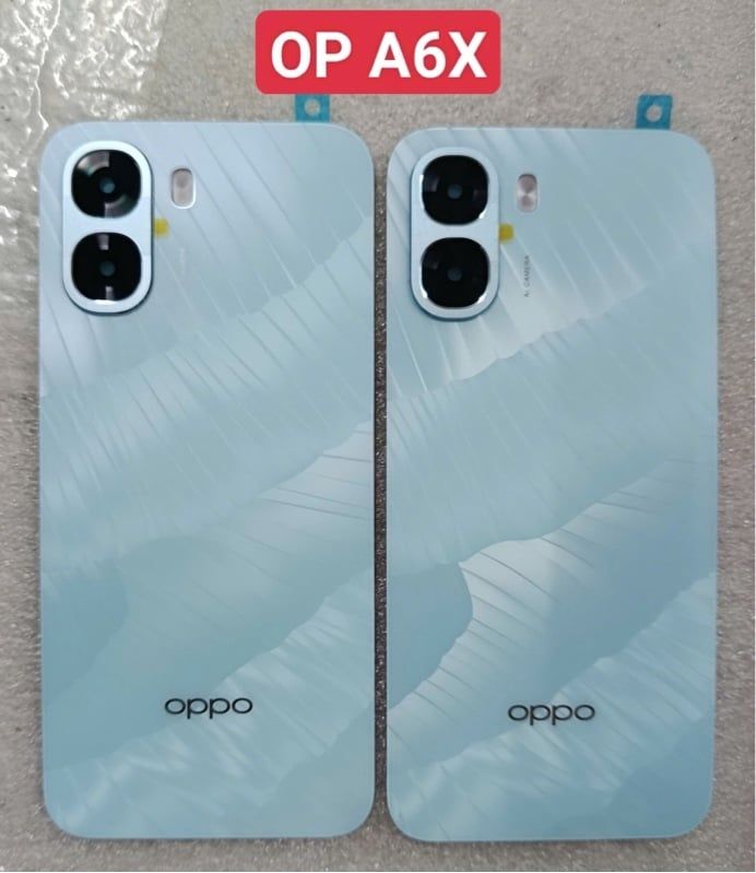 Lưng Oppo A6X / A6T Zin - Xanh Ngọc + KC