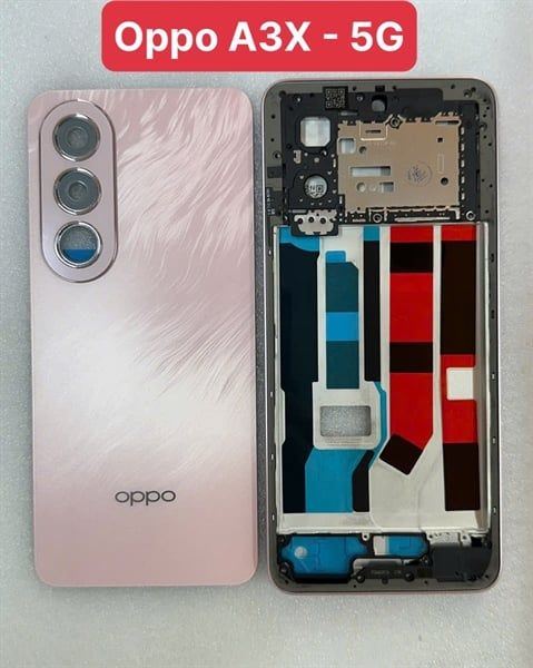 Vỏ Bộ Oppo A3X - 5G Zin - Hồng