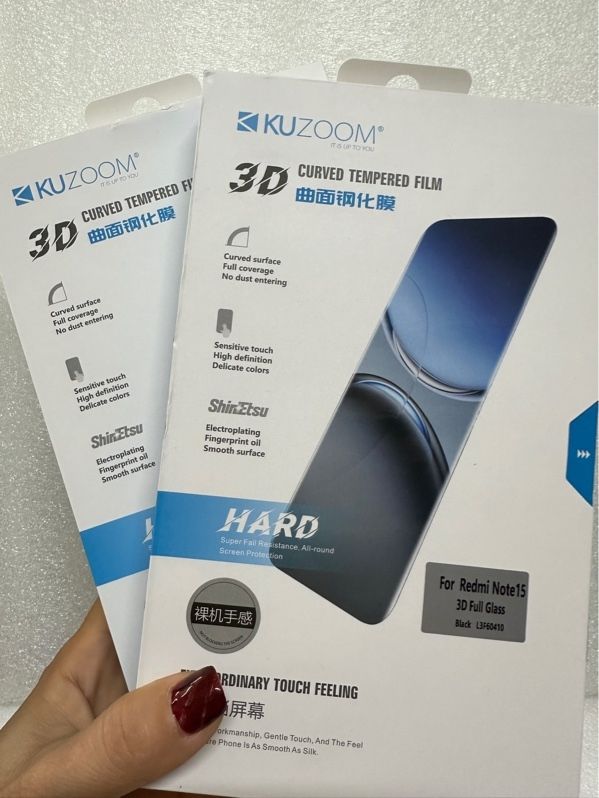Cường Lực Kuzoom - Màn Hình Cong Xiaomi Redmi Note 15