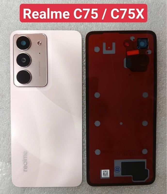 Lưng Oppo Realme C75 / C75X Hồng Zin + Kc