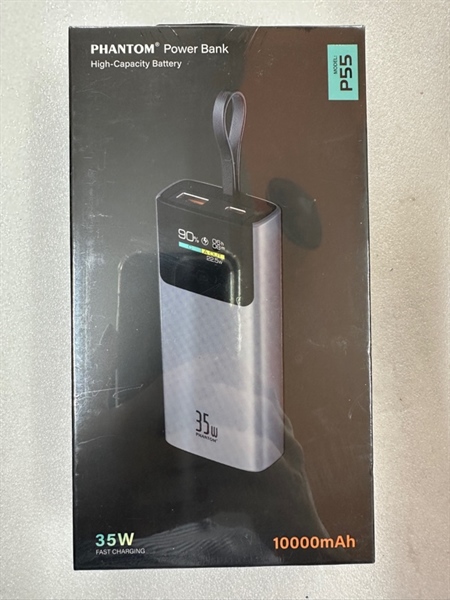 Pin Dự Phòng PHANTOM P55 - Sạc Nhanh 35W - 10000mAh (kèm dây)