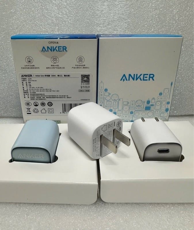 Cóc Sạc Nhanh Type C - PD 30W Anker Zolo A2698