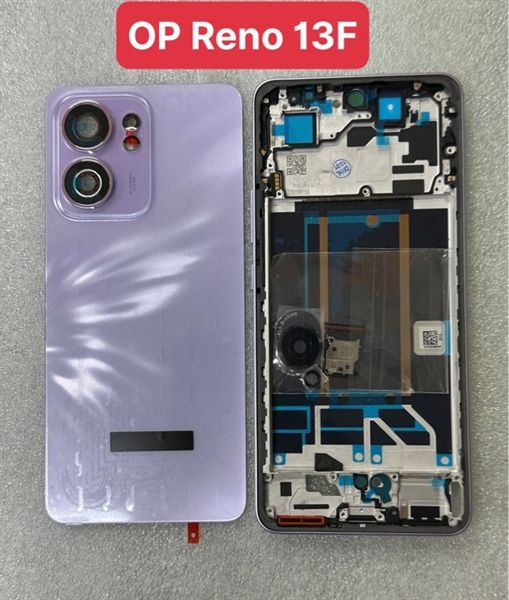 Vỏ Bộ Oppo Reno 13F - Zin Tím + KC