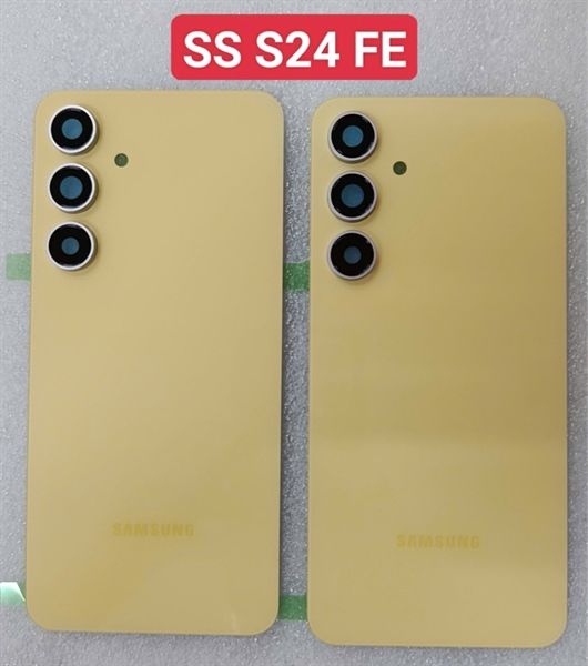 Lưng Samsung S24FE Zin - Vàng + KC