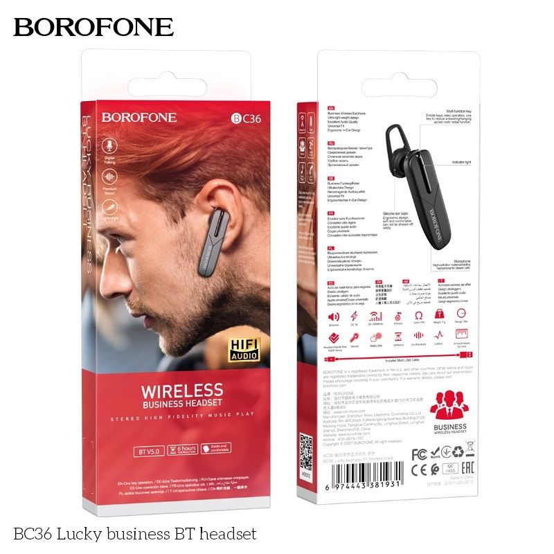 Tai Nghe Bluetooth Hoco - Borofone BC36 - 1 Bên