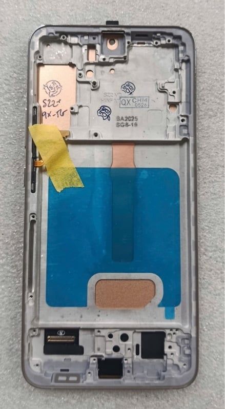 Màn Hình Samsung S22 Plus / S906 Khung Phôi To / QX - Trắng