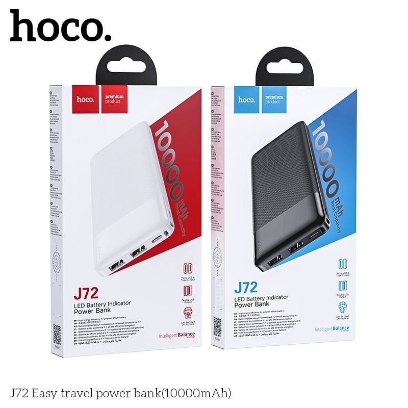 Pin Dự Phòng 10000mAh - Hoco J72 (sl5-5/10-10)