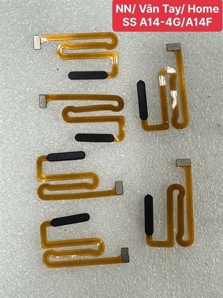 Dây Nút Nguồn Samsung A14 - 4G / A14F / Vân Tay / Home - Đen