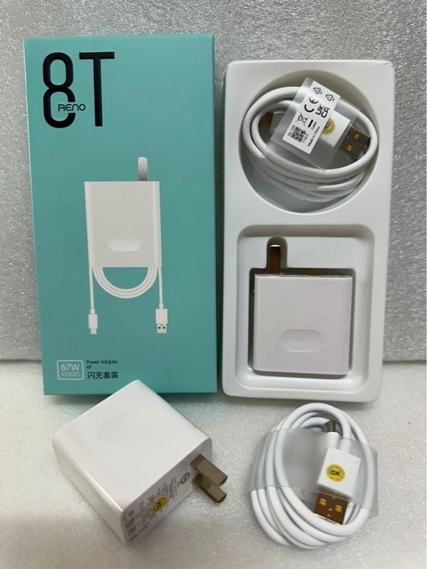 Sạc Bộ USB.C : Oppo Reno 8T 67W - VOOC (sl20-2/50-3)