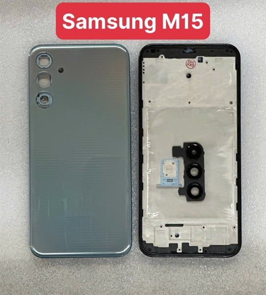 Vỏ Bộ Samsung M15 Zin - Xanh ( có KC + Sim )