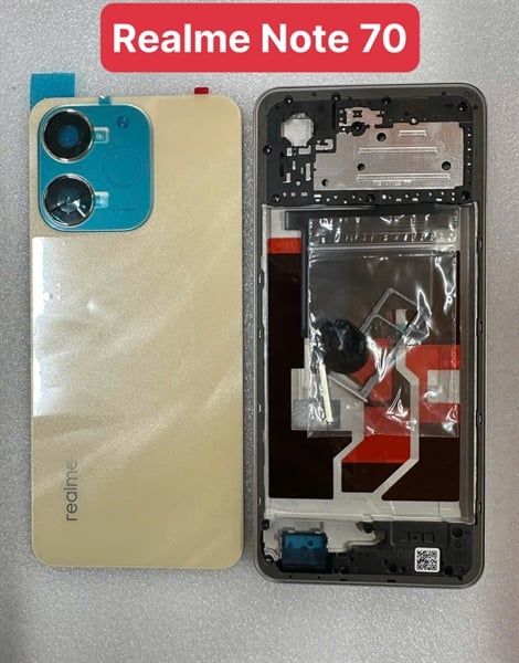 Vỏ Bộ Oppo Realme Note 70 Vàng Zin + Sim