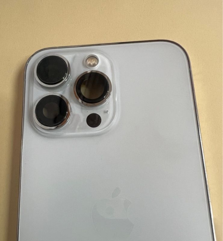 Vỏ Bộ Iphone 13 Pro Zin -Trắng- Bóc Máy (lưng nhâm nhẹ) C.an