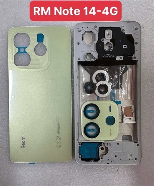 Vỏ Bộ Xiaomi Redmi Note 14 - 4G - Xanh Lá