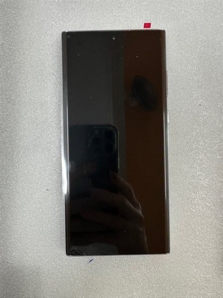 Màn Hình Samsung S22 Ultra - 2ic/Oled - Khung - Phôi To (cong) - Bạc