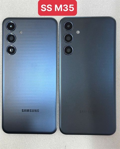 Lưng Samsung M35 Xanh + KC