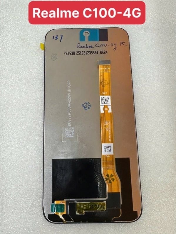 Màn Hình Oppo Realme C100 - 4G Zin (cam đục lổ)