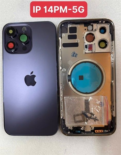 Vỏ Bộ Iphone 14 Pro Max 5G - Zin Tím (bản esim)