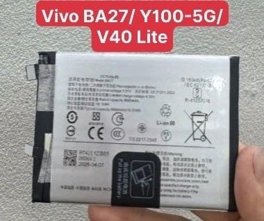 Pin Vivo BA27 / Y100 - 5G / V40 Lite - 5000mAh- Zin