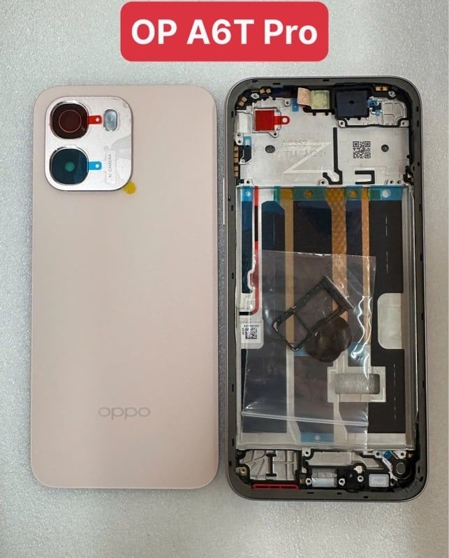 Vỏ Bộ Oppo A6T Pro Zin - Vàng