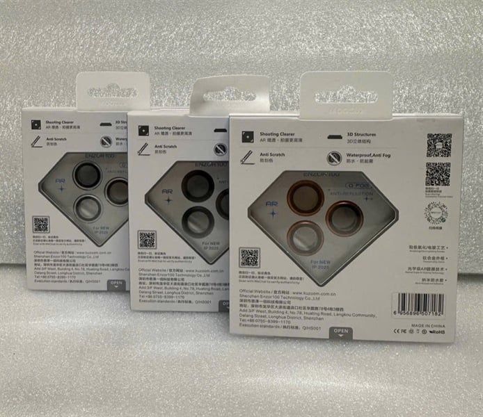 Bảo Vệ Cam Kuzoom 3 Mắt Iphone 17 Pro / 17 Pro Max