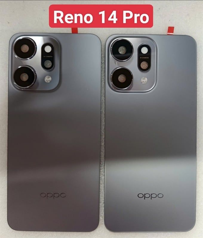 Lưng Oppo Reno 14 Pro - Đen + KC