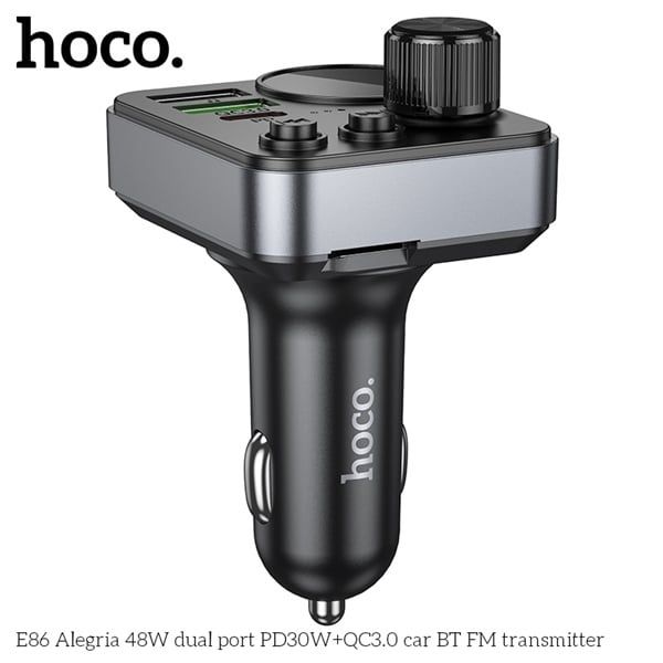 Cóc Sạc Xe Ô Tô - Hoco E86 - Sạc Nhanh 48W