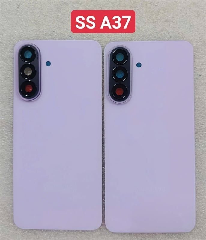 Lưng Samsung A37 Tím Zin + KC