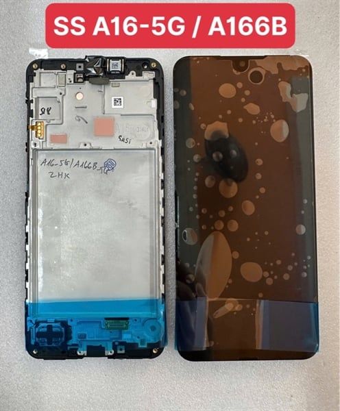 Màn Hình Samsung A16 - 5G / A166B - Zin New - Khung (Amoled) khung ko có chữ ( có LTE là 4G)