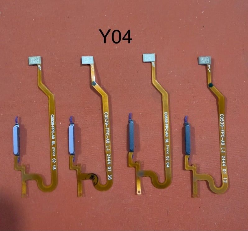 Vân Tay Vivo Y04 / Y04S Zin - Xanh / Vàng