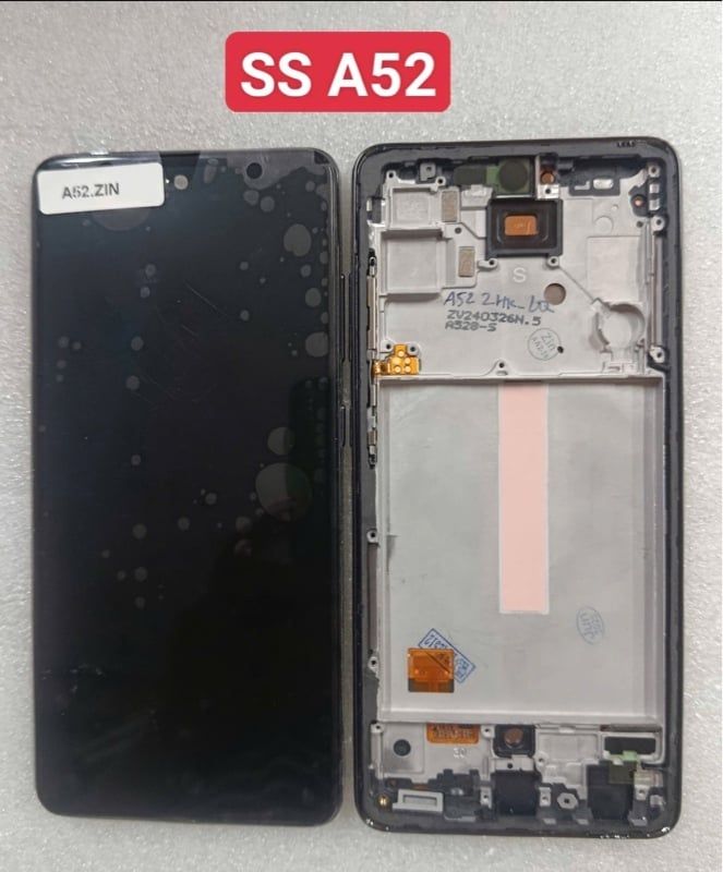 Màn Hình Samsung A52 / A52S / A525F / A526B / A528 - Zin Hãng - Khung Đen (amoled)