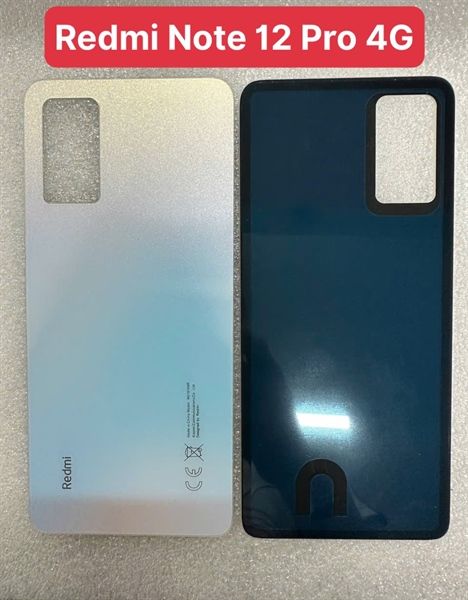 Lưng Xiaomi Redmi Note 12 Pro 4G - Xanh Ngọc