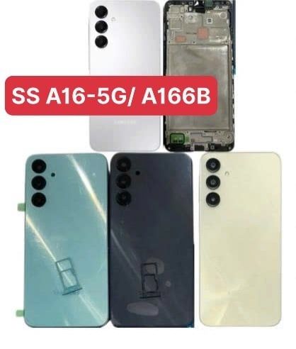 Vỏ Bộ Samsung A16 5G / A166B - Vàng Zin ( lổ chọt sim trên )
