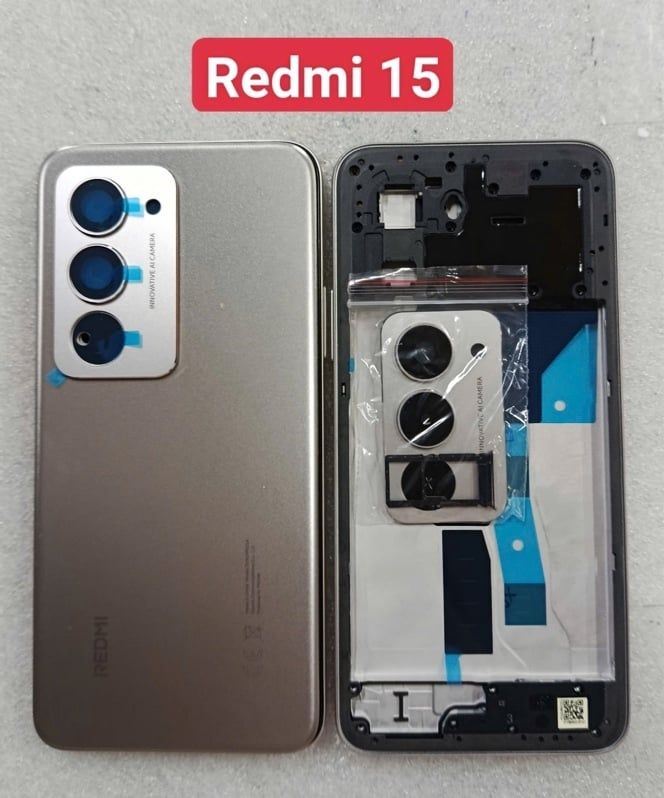 Vỏ Bộ Xiaomi Redmi 15 - Zin Xám
